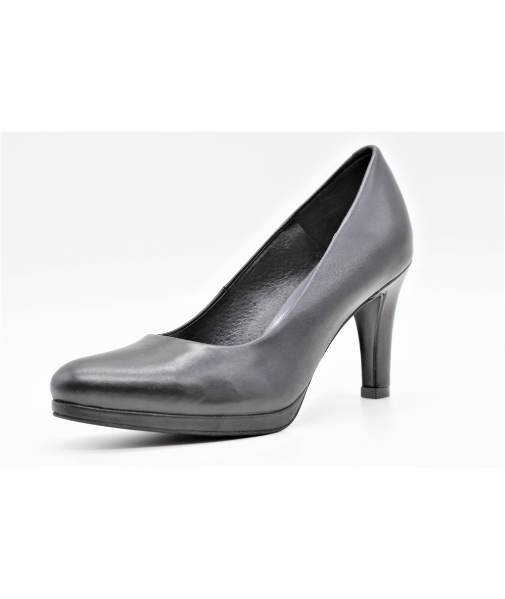 MYMA 1903 ESCARPIN CUIR NOIR