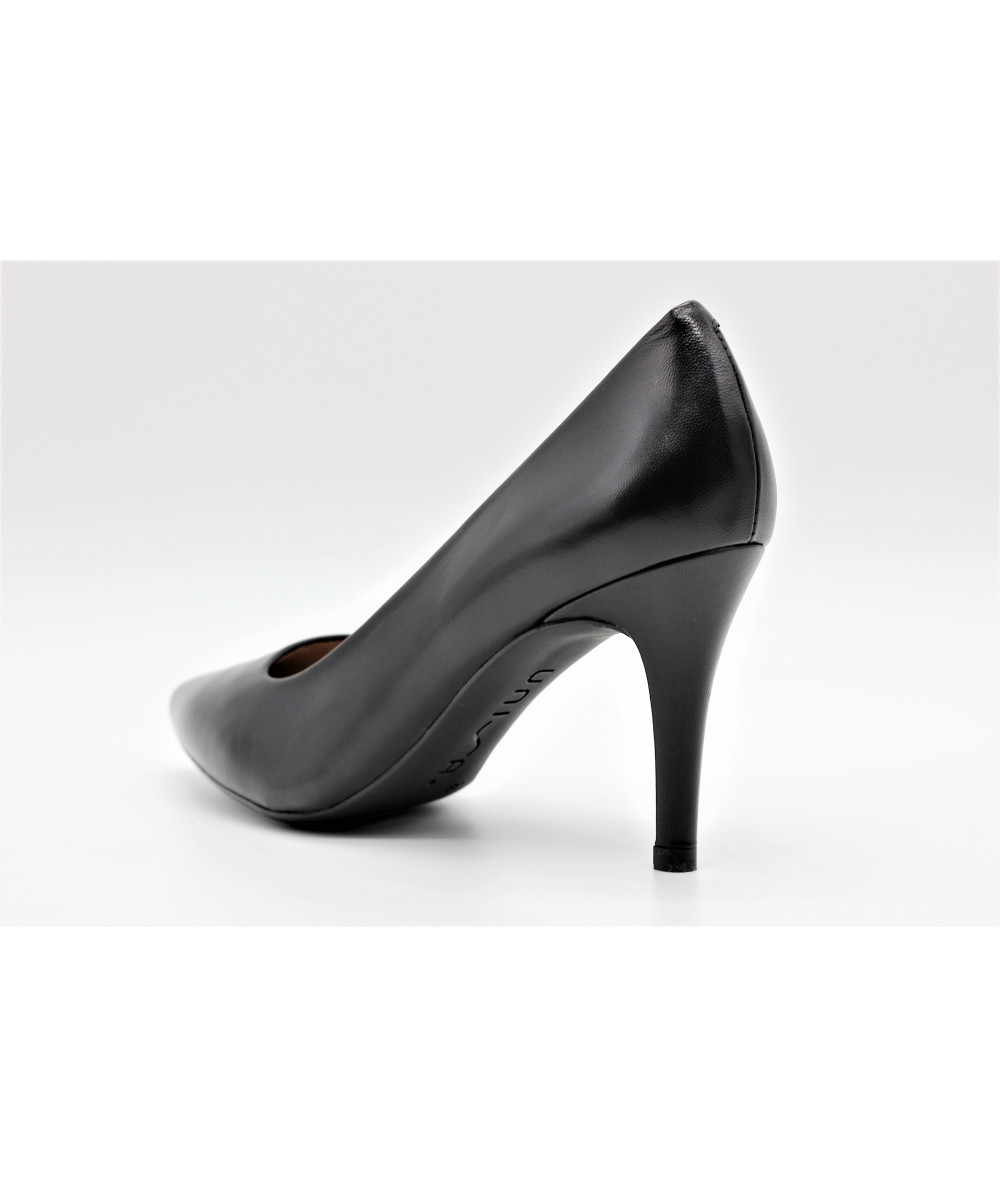 UNISA escarpin pointu TANAKA en cuir imprimé croco