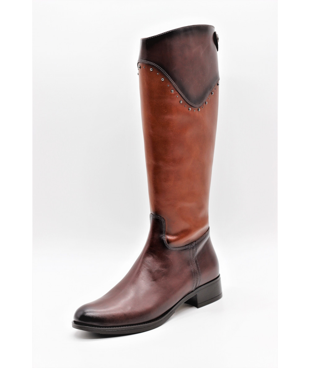 botte cavaliere noire femme