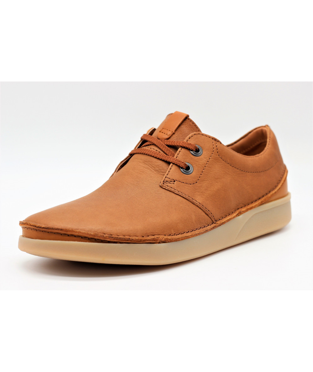 clarks oakland lace dark brown