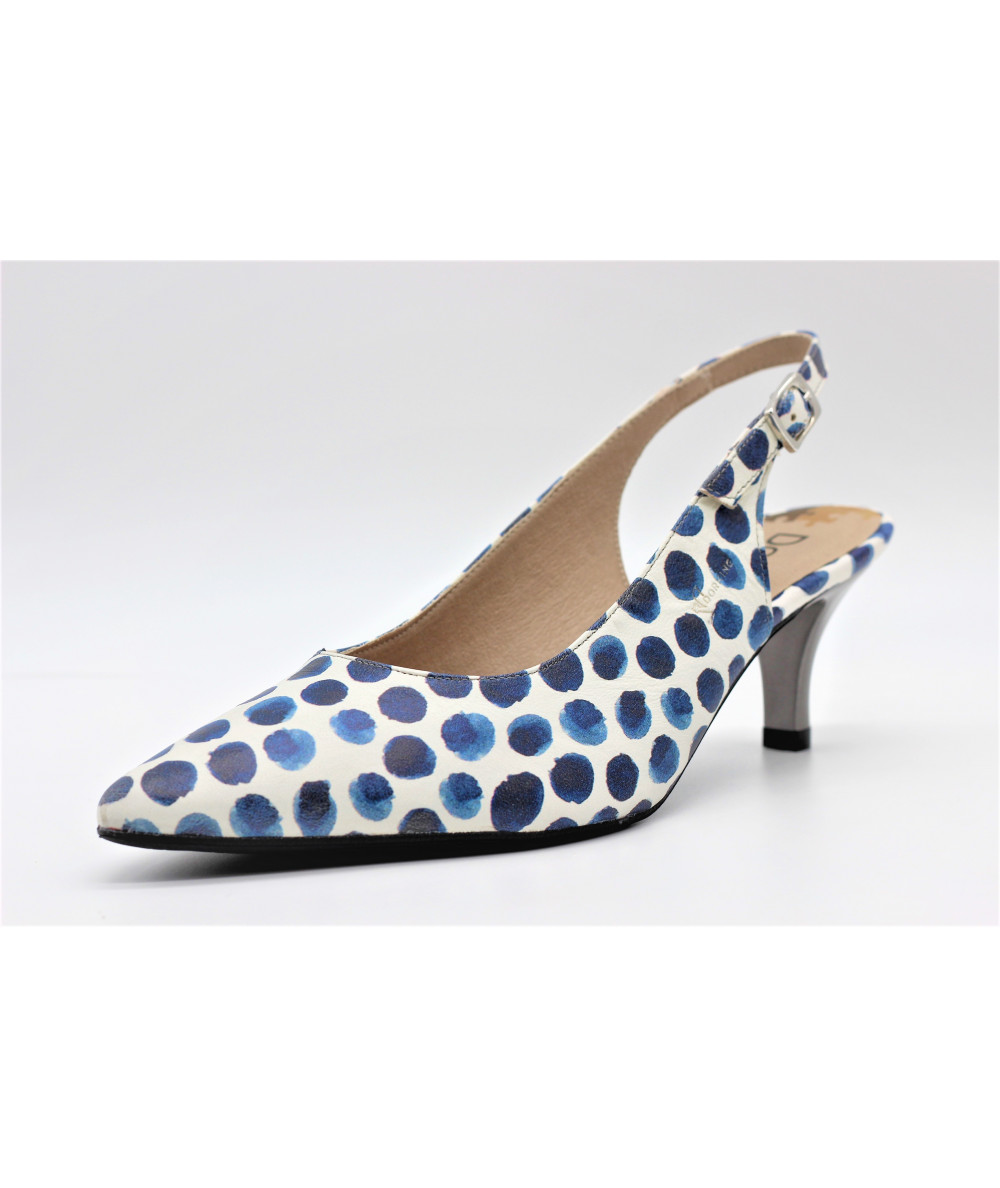 escarpin a pois