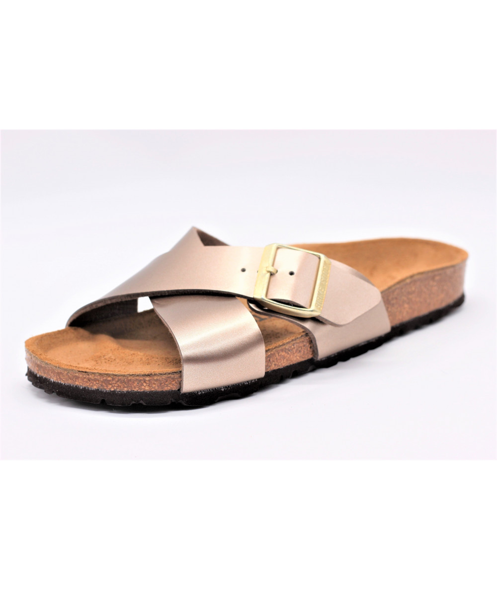 BIRKENSTOCK SIENA METALLIC COOPER