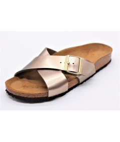 BIRKENSTOCK SIENA METALLIC COOPER