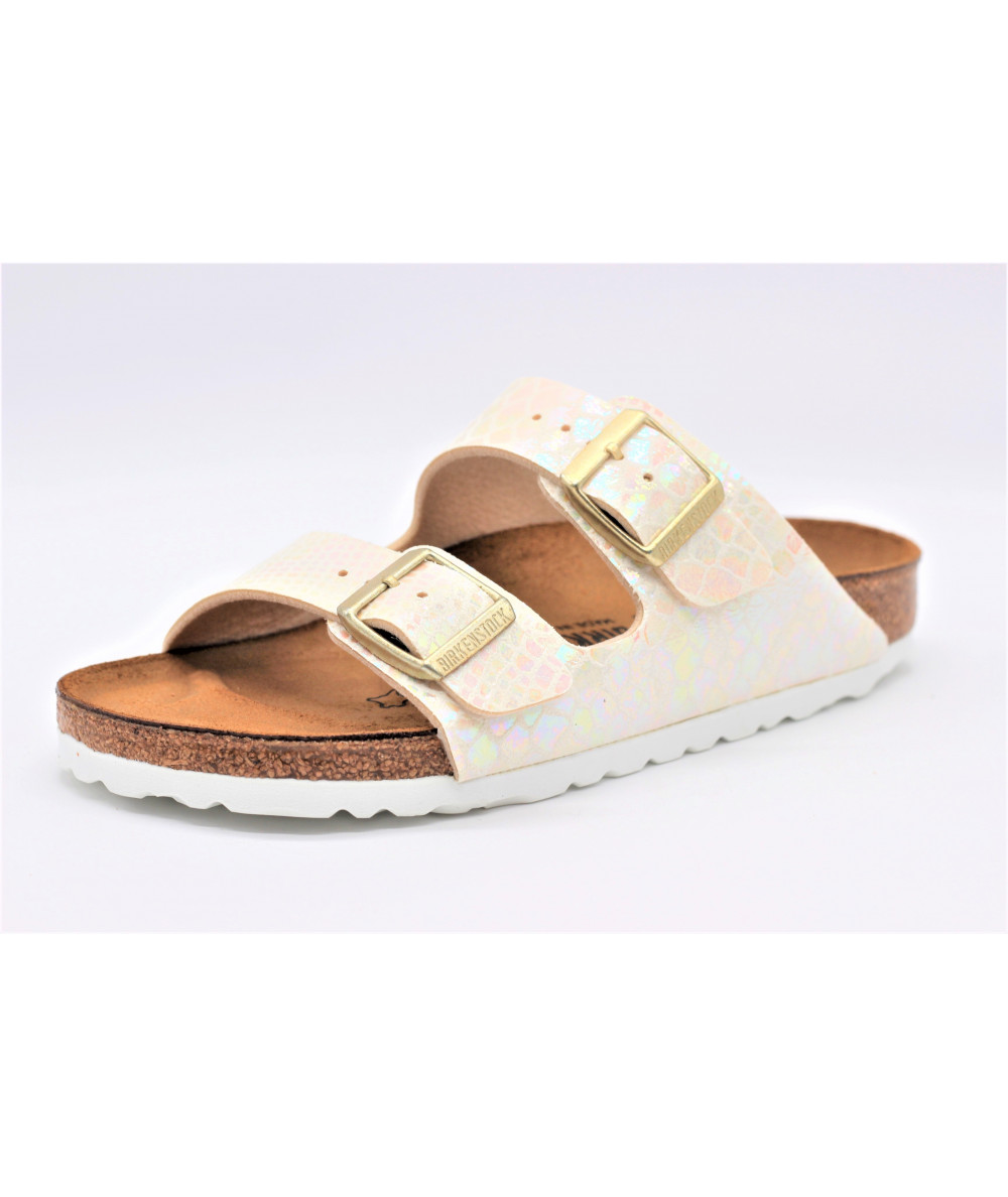 BIRKENSTOCK ARIZONA SHINY SNAKE