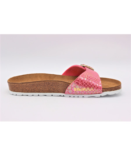 birkenstock madrid snake cream