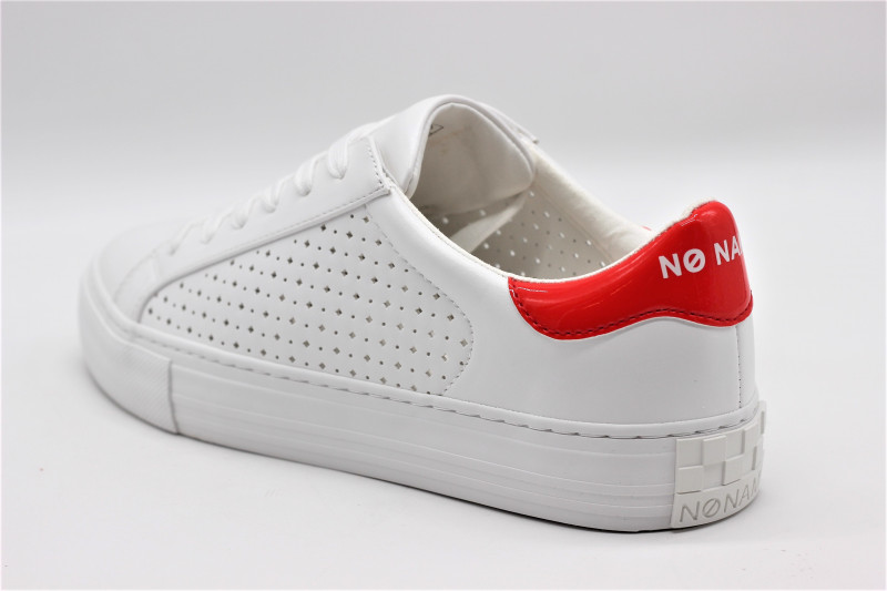 sneakers blanche et rouge
