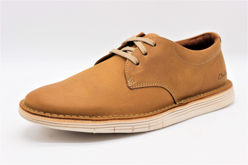 clarks forge vibe dark brown leather