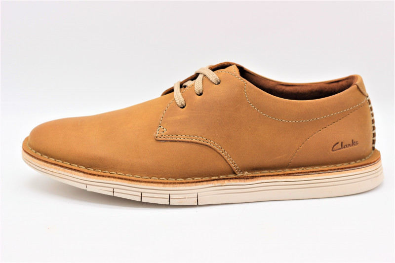 clarks forge vibe dark brown leather