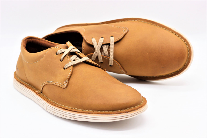 clarks forge vibe dark brown leather