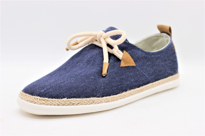 espadrille homme doré