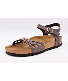 BIRKENSTOCK sandale BALI birko-flor marron Habana pour femmes