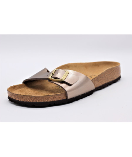 BIRKENSTOCK MADRID ELECTRIC METALLIC TAUPE