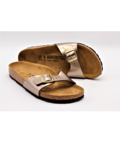 BIRKENSTOCK MADRID ELECTRIC METALLIC TAUPE