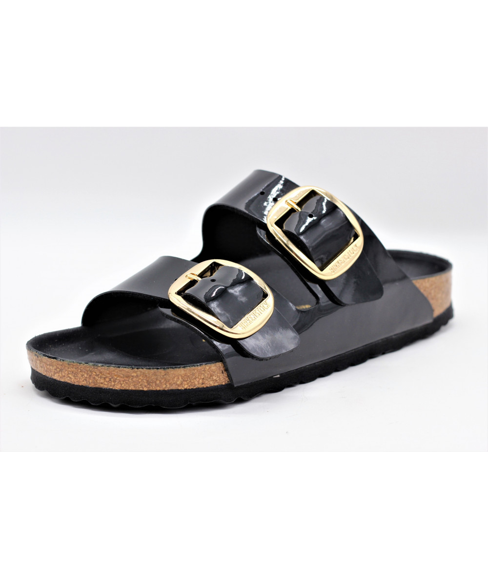 birkenstock noir brillant