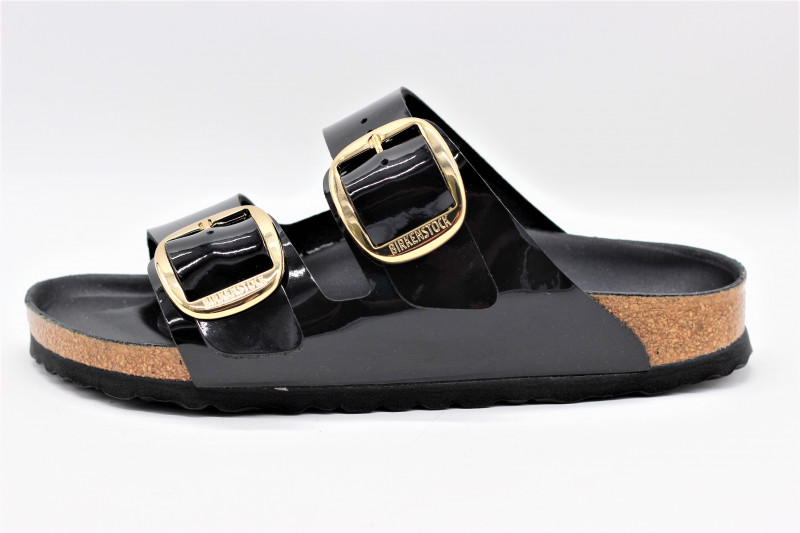 birkenstock arizona vernis noir