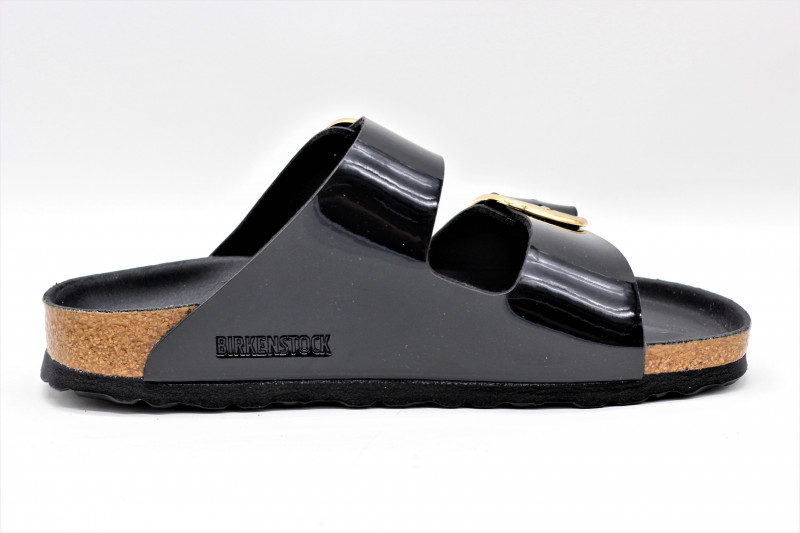 birkenstock arizona vernis noir