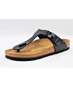 BIRKENSTOCK GIZEH VERNIS NOIR