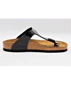 BIRKENSTOCK GIZEH VERNIS NOIR