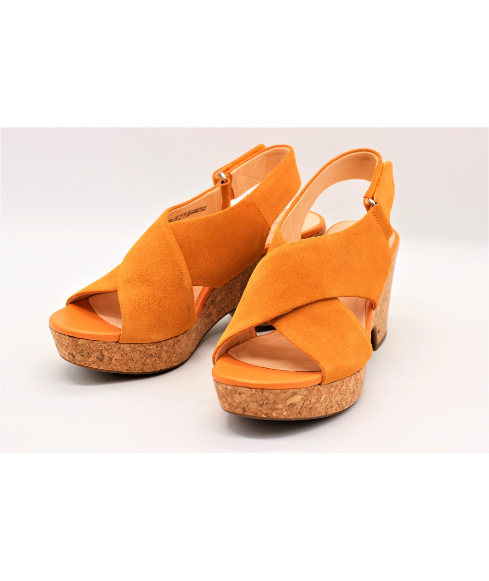 Sandale Fille Clarks En Cuir Argenté - Couronne Fleurie - Taille 8.5F UK - Neuf Avec Boîte
