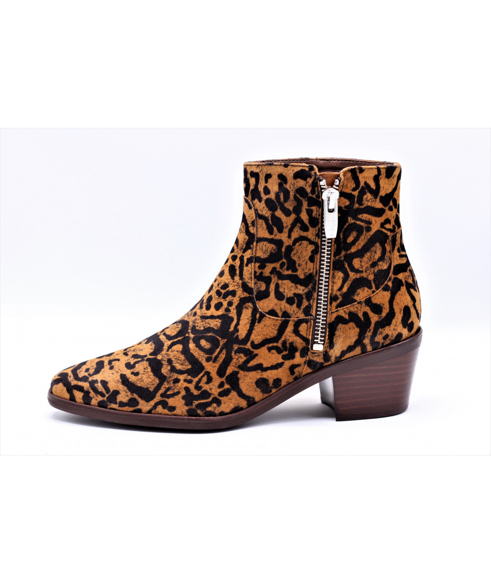 Ensemble Bling Tack En Cuir Marron - Superposition Léopard - Aledo Saddlery (Neuf)
