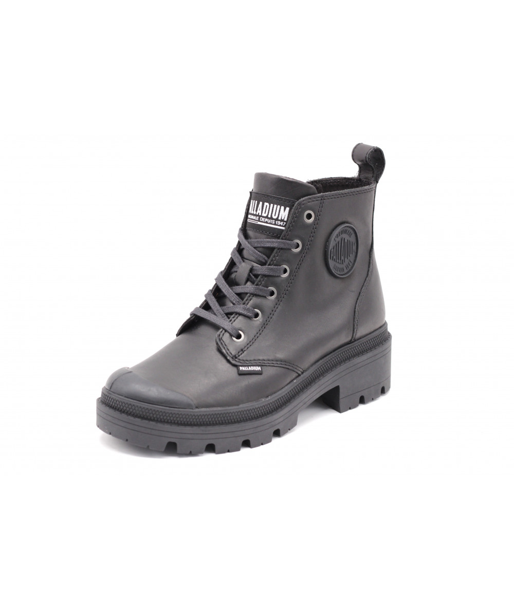 palladium noir cuir