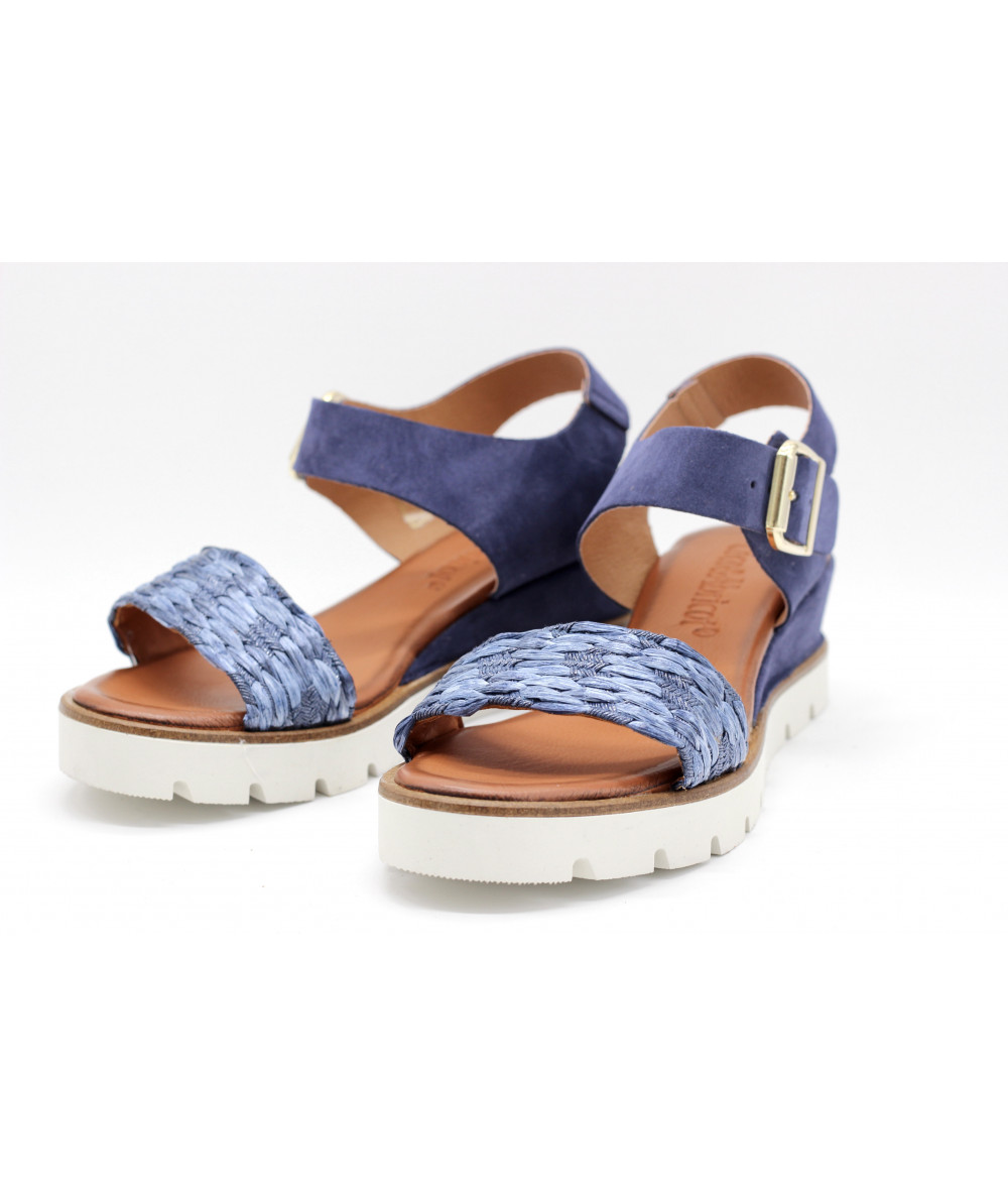 sandale coco abricot