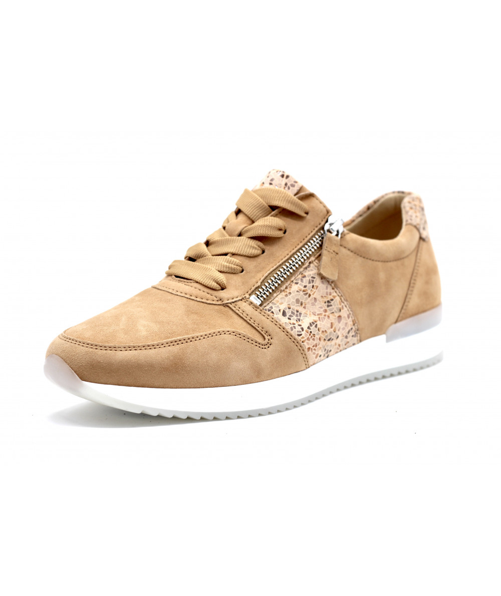 GABOR 63.420.14 Basket Confort Femme Mode Taupe