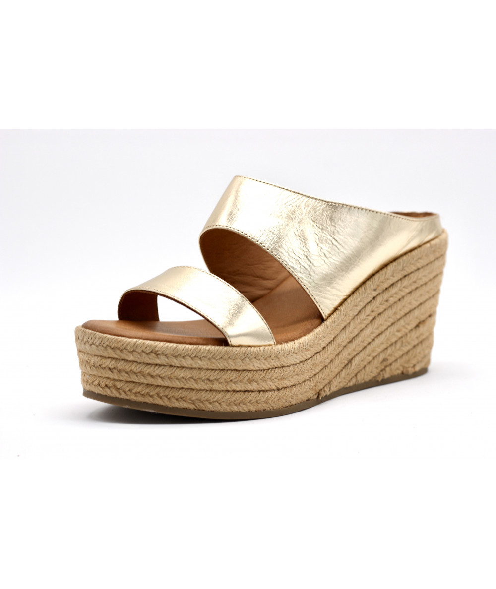 sandale bronze talon