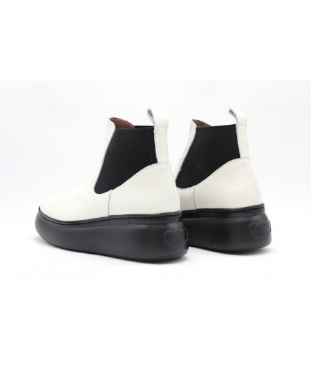 Chaussures à lacets Wonders blanc femme - C6020 - 75404