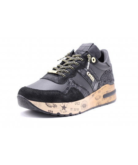 Chaussures De Sport Femme Cetti C-1376 Écailles - Daim Moka - Design Unique Et Confortable