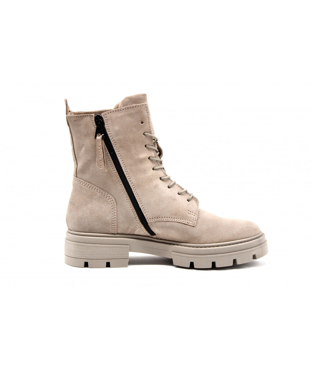 Bottes KICKERS KILFO - Taille 37 - Cuir Nubuck Beige Vieilli - Neuf Avec Emballage