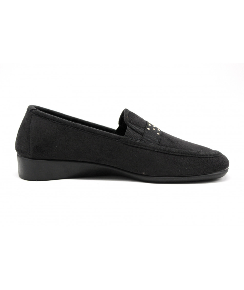Chaussons Femme Semelflex Robine – Taille 41 – Noir – Neufs Avec Emballage