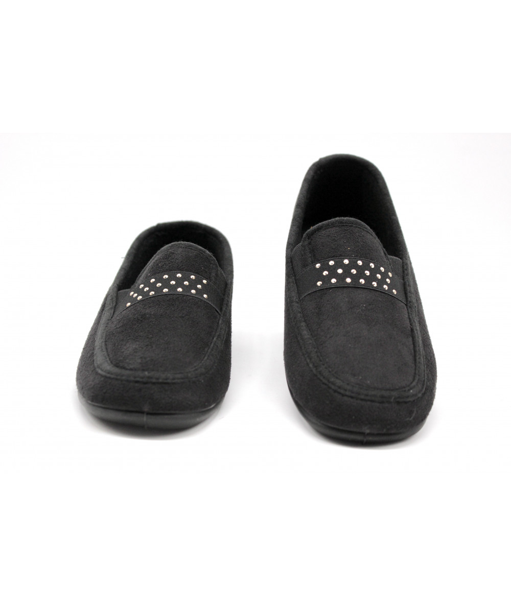 Chaussons Femme Semelflex Robine – Taille 41 – Noir – Neufs Avec Emballage