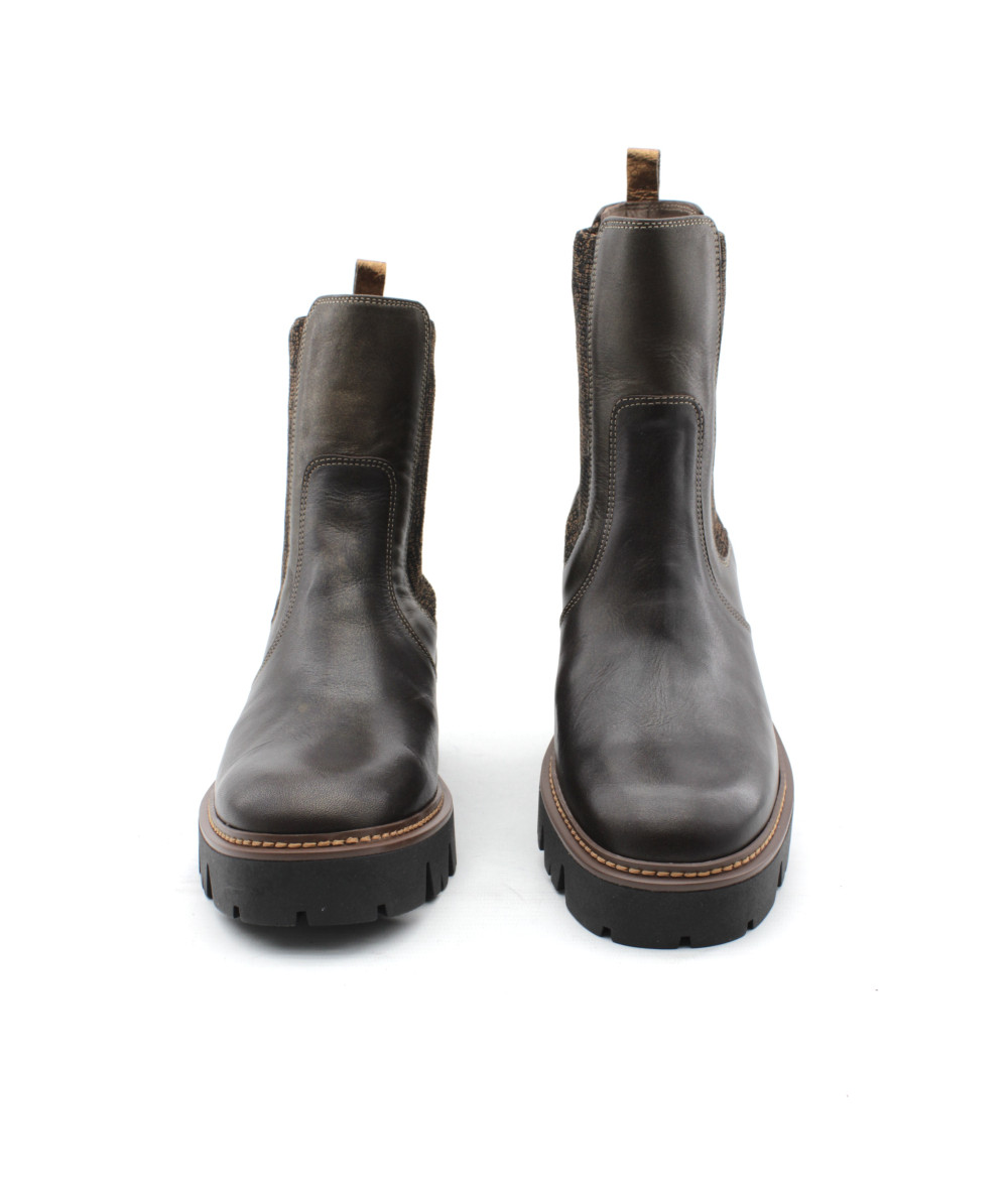 Chaussures en cuir bronze neuves Kiarflex taille 36 (pa