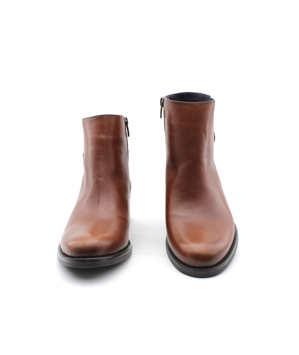 DORKING D8898 THAIS Bottines Cuir Noir et Cuero | L'Empreinte Chaussures