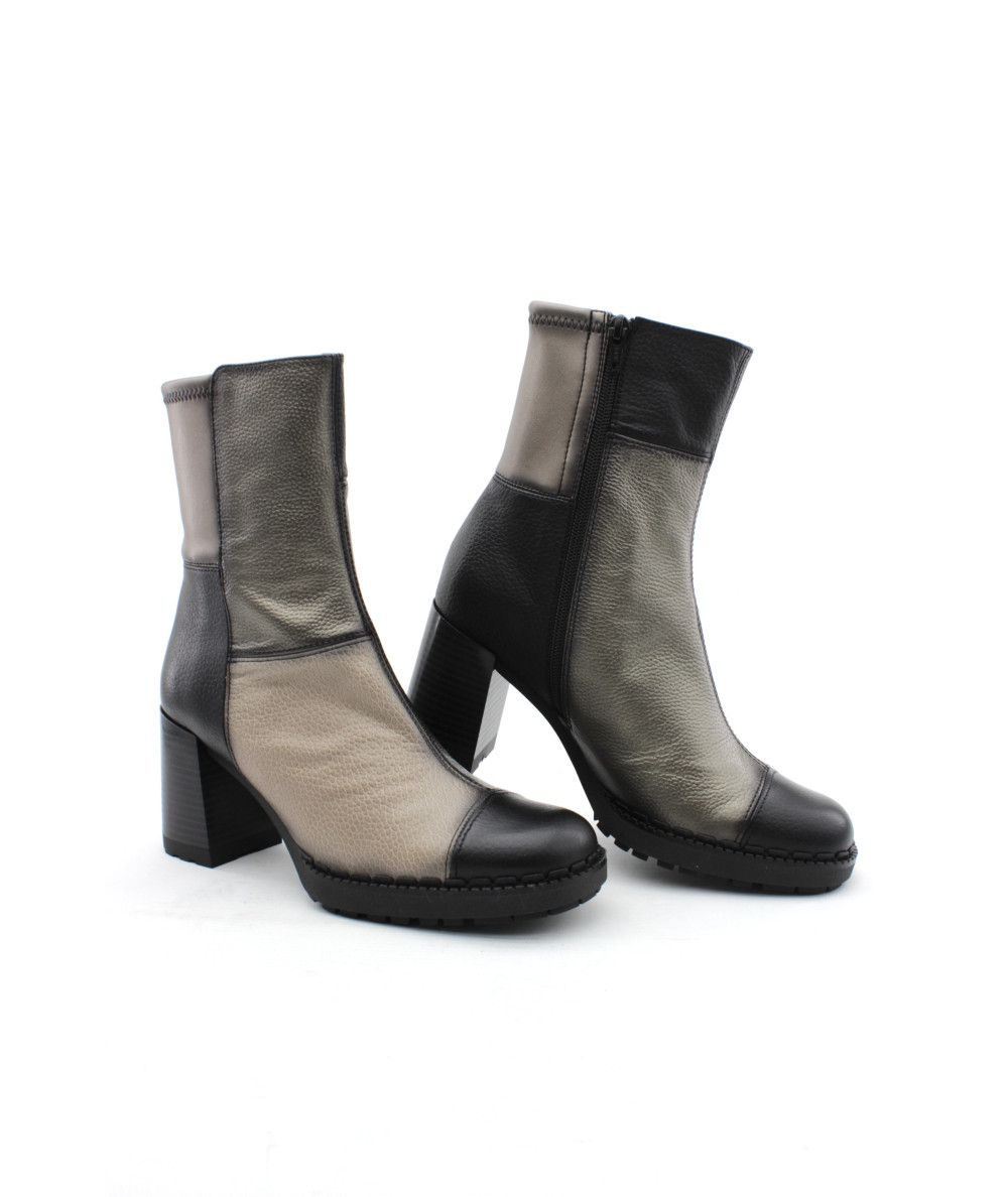 Bottines Instinct De Mode Couleur Taupe - Pointure 38 - Neuves Sans Boîte
