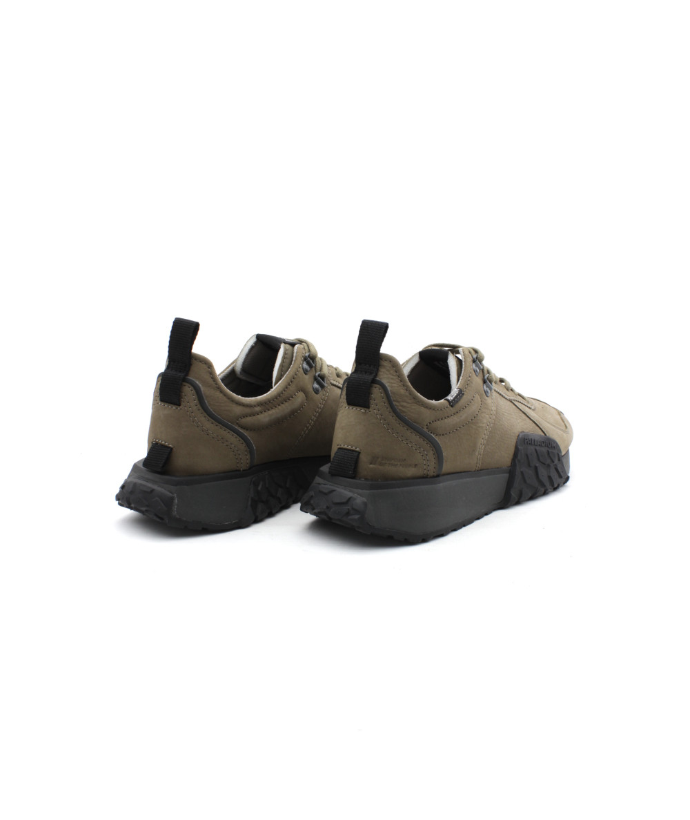 Baskets Palladium En Cuir Brillant - Taille 37 - Blanc Argenté - Occasion Très Bon État
