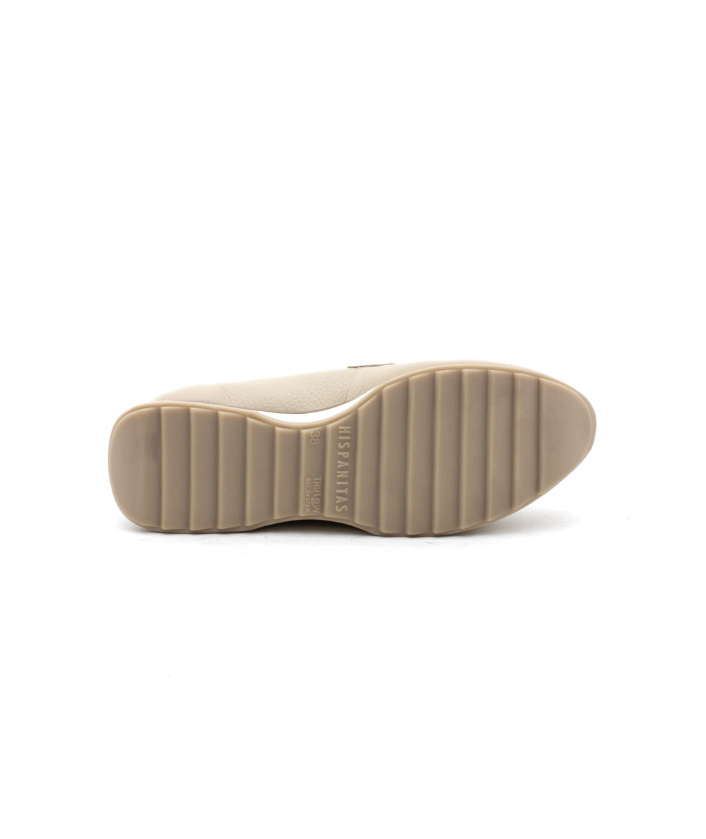 Escarpins Hispanitas En Cuir - Couleur Coquille D'œuf, Talon 7cm+ - Taille 40