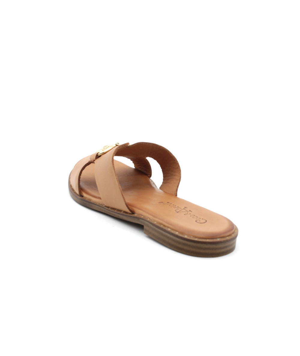 Ballerines En Cuir Doré Coco Abricot - Pointure 36 - Neuf Avec Emballage - Destockage à Prix Réduit