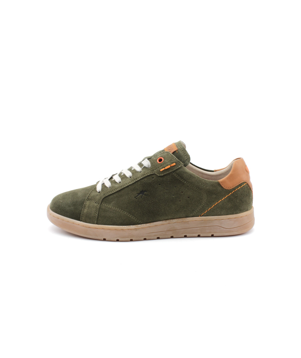 Baskets Fluchos Samir F2187 Pour Homme : Marron Clair, Cuir, Confort Au Quotidien