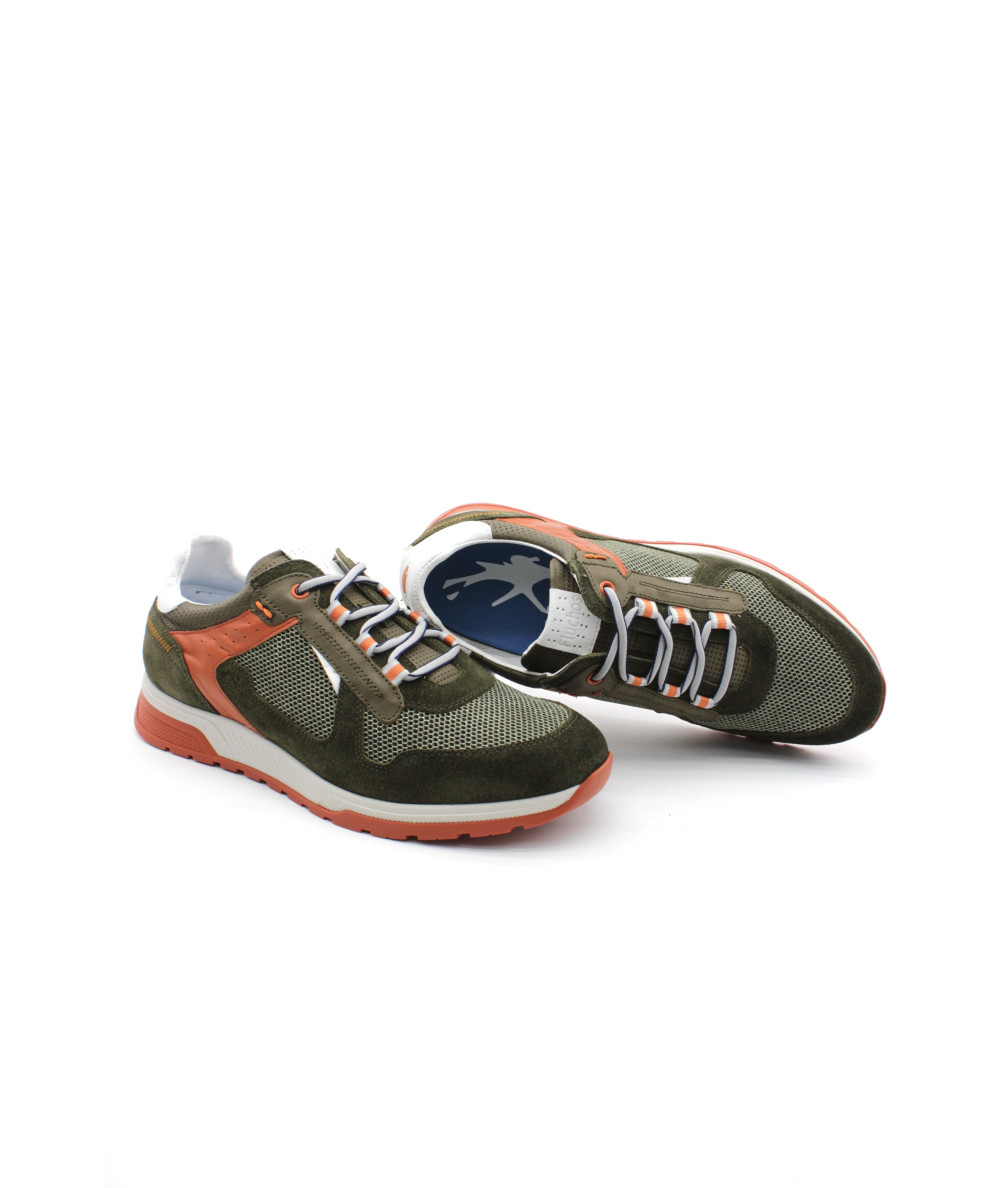 Kaki Et Bleu Marine