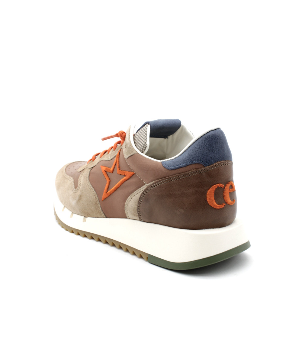Zapatillas Deportivas Cetti Modelo C1275NOB Para Hombre - Nubuck Cuero, Cordones Elásticos, Plantilla Acolchada Extraíble Y Suela Antideslizante