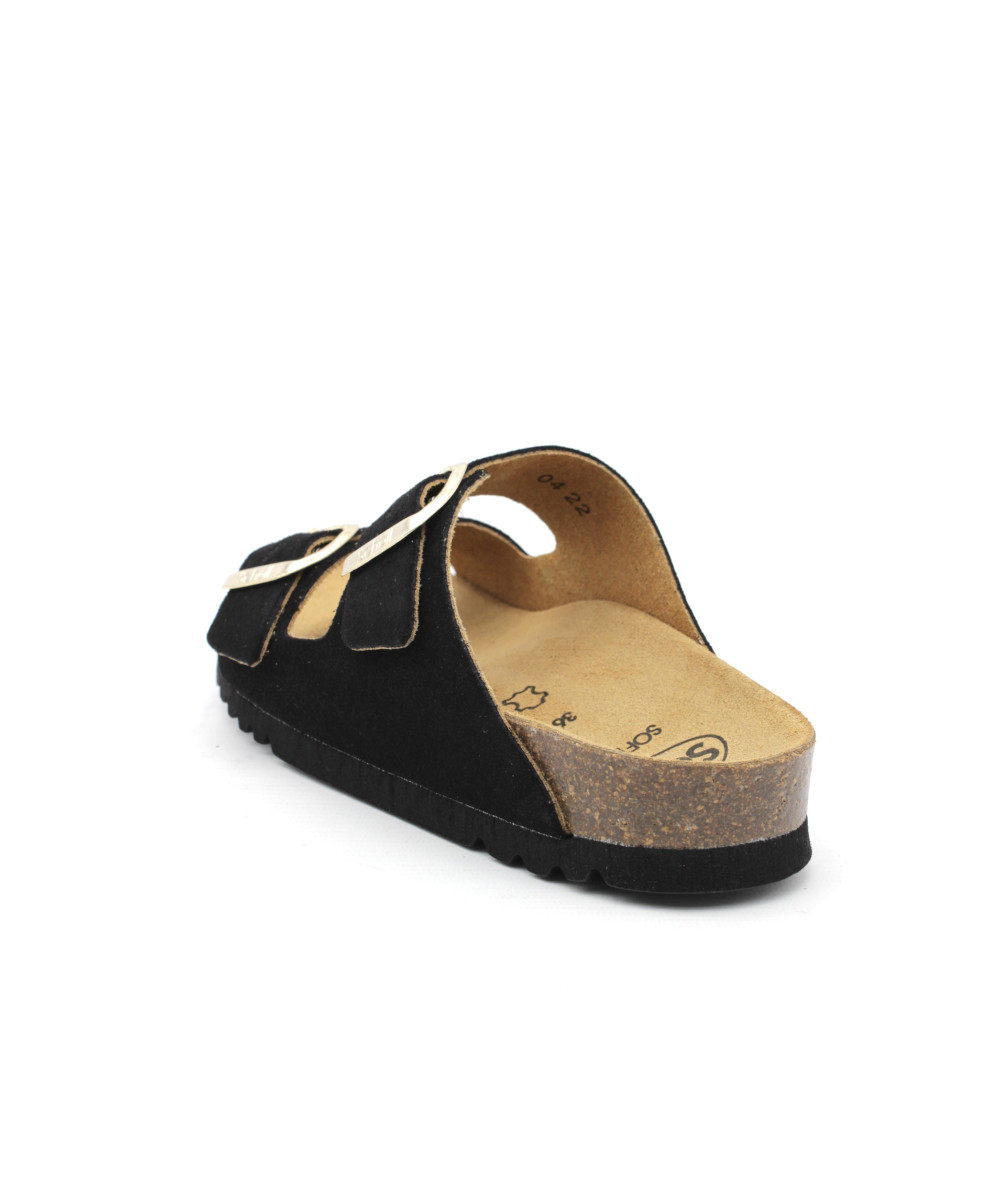 Mules Dr. Scholl's The Original Recite Marron Camel Boucle 9.5 Occasion