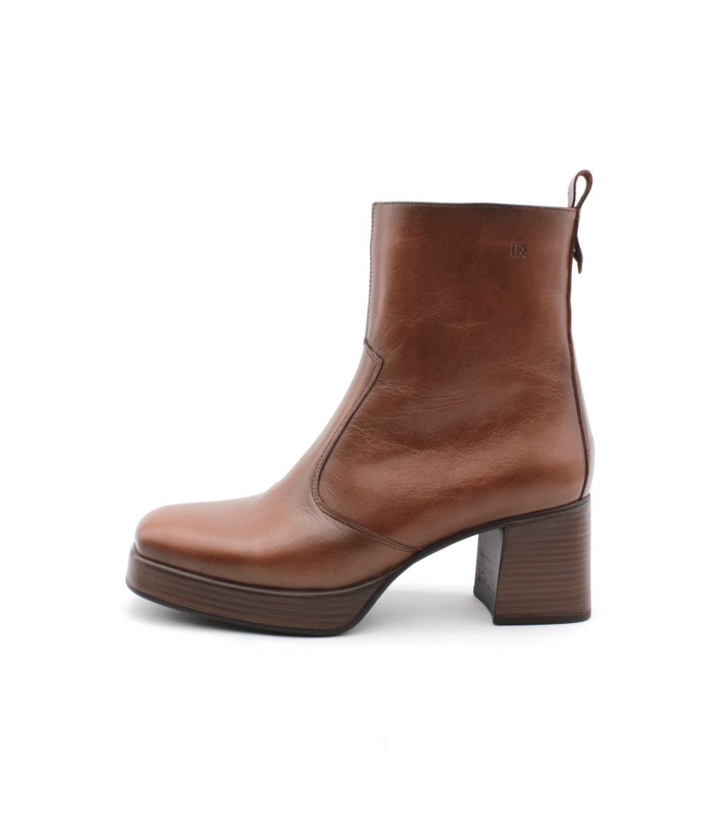 Bottes De Cowboy Femme Corral – Cuir Marron/noir, Taille 7 US, Broderie Incrustée, Excellent état