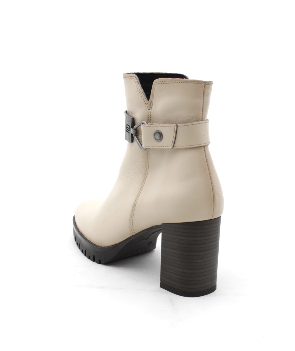 Scarpe Con Tacco Fluchos D8961-SU Sugar - Pelle Marrone, Tacco 8cm - Foto 6