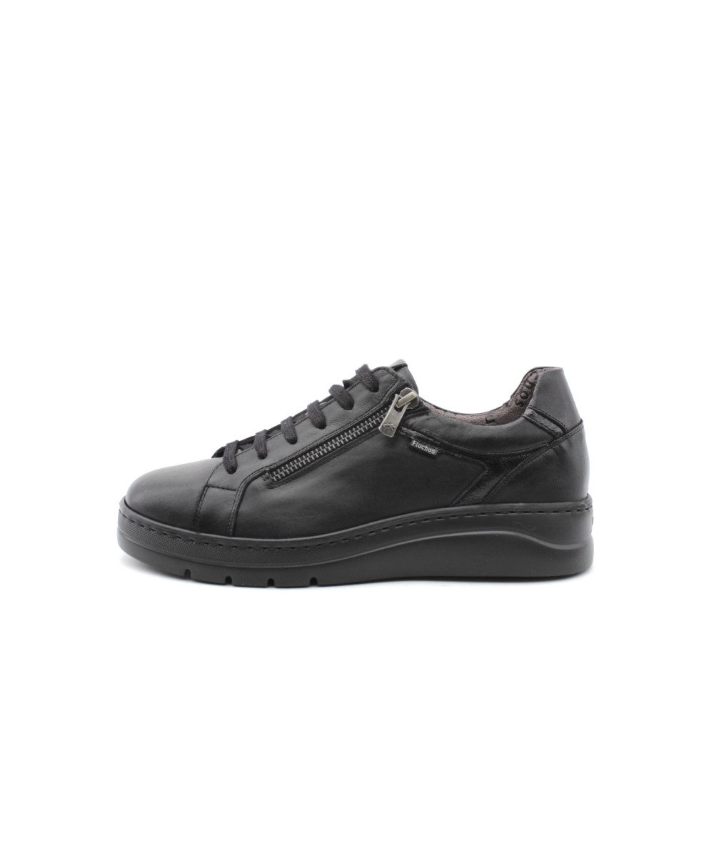 FLUCHOS SOLLY SANDALES Femme Semelles Amovibles Rouge Cuir Ref.F0763