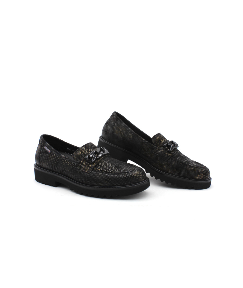 Mephisto SALKA Mocassino Donna In Pelle Cordovan – Tacco Piatto – Comodo E Elegante (Taglia 38.5)