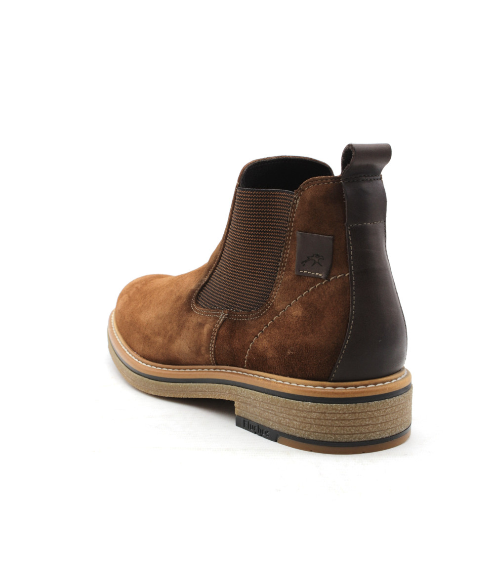 Chaussures Derby Fluchos Cuir Noir Taille 45 - Occasion Très Bon état, Confort Absorbeur Chocs, Espagne