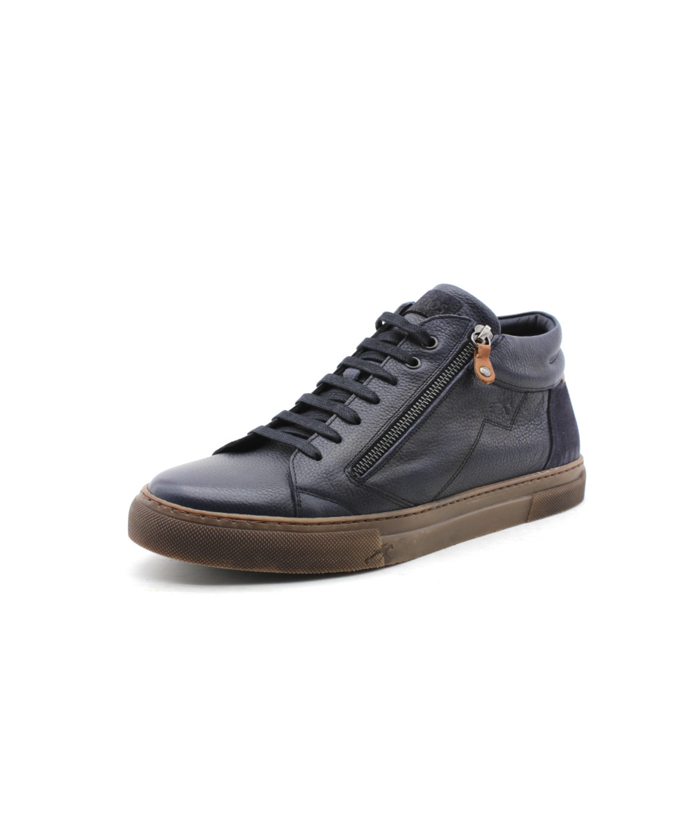 Baskets Fluchos Jeff F2210 Pour Homme - Couleur Marmotte, Style Décontracté Et élégant, En Textile