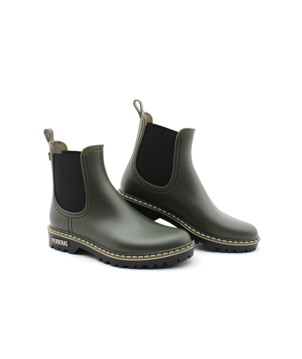 Bottines De Pluie Femme LADEHEID LAZT201801 - 100% PVC, Imperméables, Antidérapantes, Fabriqué Pologne